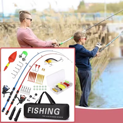 Fishing pole set - pole,