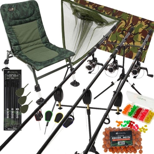 Starter fishing setup with - fishing, 3