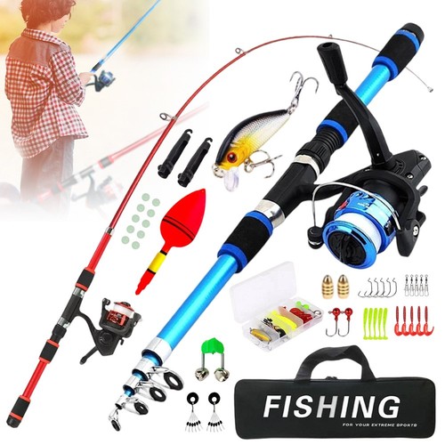 Fishing pole set - set, telescopic