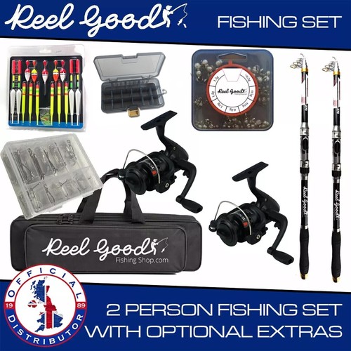 Twin fishing rod reel combo - twin,