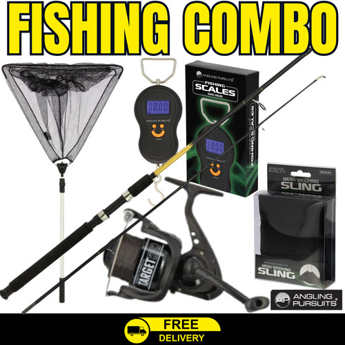 Fishing combo rod - rod, net