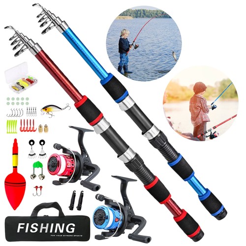 Fishing pole set - fishing,